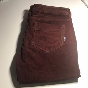 Patagonia Corduroy Low Rise Jeans